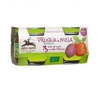 Alce Nero - Omogeneizzato Frutta 80x2 Biologico - Prugna e Mela