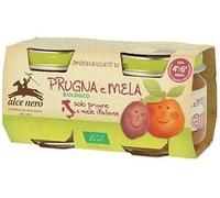 alce nero Omogeneizzato prugna mela 160g