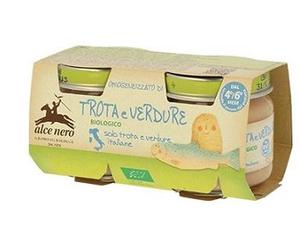 ALCE OMO Trota/Verd.Bio 2x80g