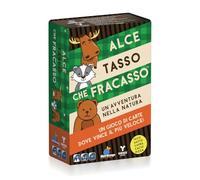 Alce Tasso Che Fracasso - Gioco di carte - Gioco Competitivo per Adulti e Bambini dai 7 Anni - 3-6 Giocatori - Durata 10min - Edizione Italiana