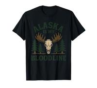 Alce, Zampa d'orso dell'Alaska Wilderness Pride, Ultima frontiera Maglietta