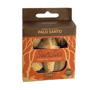 Alcea SANCTUS INCENSO NATURALE CONI PALO SANTO 6 PEZZI