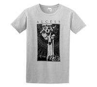 Alcest T-Shirt Graphic Unisex Tee Shirt Gray L