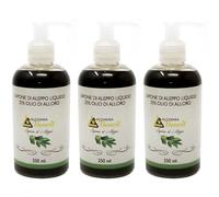 Alchemia Benoit Sapone Aleppo Liquido 3x250 ml Sapone liquido