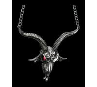 Alchemy Collana Baphomet Teschi - Baphometica Fantasy Gotico Gioielleria