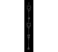 Alchemy England Metallo Windspiel Cuore Del Diavolo Alchemy English Gothic