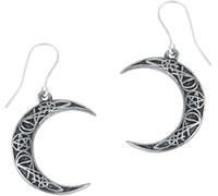 Alchemy Gothic A pact with a prince Donna Orecchino nero/argento peltro