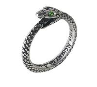 Alchemy Gothic, Anello con Serpente The Sophia, Peltro, 58 (18.5), cod. R206