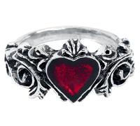 Alchemy Gothic Betrothal Donna Anello colore argento S peltro