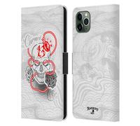 ALCHEMY GOTHIC CRANIO CUSTODIA COVER A PORTAFOGLIO PER APPLE iPHONE TELEFONI