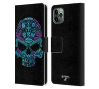 ALCHEMY GOTHIC CRANIO CUSTODIA COVER A PORTAFOGLIO PER APPLE iPHONE TELEFONI