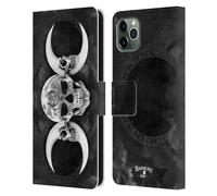 ALCHEMY GOTHIC CRANIO CUSTODIA COVER A PORTAFOGLIO PER APPLE iPHONE TELEFONI