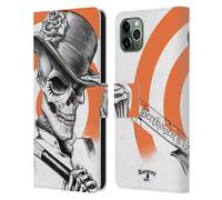ALCHEMY GOTHIC CRANIO CUSTODIA COVER A PORTAFOGLIO PER APPLE iPHONE TELEFONI