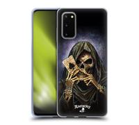 ALCHEMY GOTHIC CRANIO E CARTE CUSTODIA COVER MORBIDA IN GEL PER SAMSUNG PHONES 1