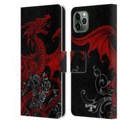 ALCHEMY GOTHIC DRAGO CUSTODIA COVER A PORTAFOGLIO PER APPLE iPHONE TELEFONI