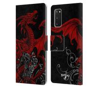 ALCHEMY GOTHIC DRAGO CUSTODIA COVER PORTAFOGLIO IN PELLE PER SAMSUNG TELEFONI 1
