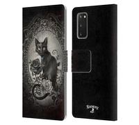 ALCHEMY GOTHIC GATTI CUSTODIA COVER PORTAFOGLIO IN PELLE PER SAMSUNG TELEFONI 1