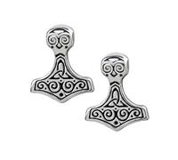 Alchemy Gothic Martello di Thor Orecchini Mjolnir Celtico Viking Peltro Inglese