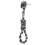 Alchemy Gothic Hangman's Noose Donna Orecchini colore argento peltro