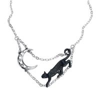 Alchemy Gothic Minnaloushe Collana Colore Argento