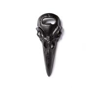 Alchemy Gothic Nero Raven Teschio Ghisa Apribottiglie - Nuovo
