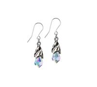 Alchemy Gothic Orecchini Dangle a Ciondolo Empyrean Tear Crystal E437