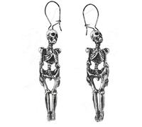 Alchemy Gothic Orecchini scheletro