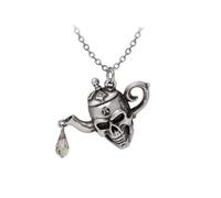 Alchemy Gothic Poison Brew Teapot Unisex Collana colore argento peltro