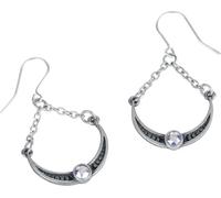 Alchemy Gothic Priestess of Ishtar Earrings Donna Orecchino con perno colore argento peltro