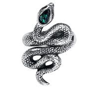 Alchemy Gothic Psalm Donna Anello colore argento XXS-XS peltro