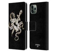 ALCHEMY GOTHIC RAFFIGURAZIONI CUSTODIA COVER A PORTAFOGLIO PER APPLE iPHONE