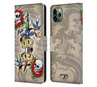ALCHEMY GOTHIC RAFFIGURAZIONI CUSTODIA COVER A PORTAFOGLIO PER APPLE iPHONE