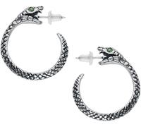 Alchemy Gothic Sophia Serpent Earrings Donna Set di orecchini colore argento peltro