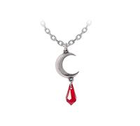 Alchemy Gothic Tears of the Moon - Ciondolo rosso