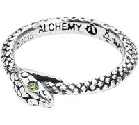 Alchemy Gothic The Sophia Serpent Unisex Anello standard XS peltro