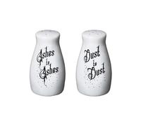 Alchemy Gothic The Vault Ashes To Ashes/Dust To Dust - Set di saliera e pepiera