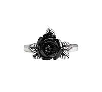 Alchemy Gothic Token of Love Donna Anello Colore Argento XS Peltro