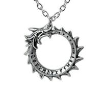 Alchemy of England Mini Ciondolo Jormungand Serpente Collana Norrena P918