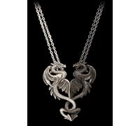 Alchemy Partner-Halskette - Draconic Tryst - Collana Liebe Amicizia
