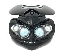 Alchemy Parts Fari Moto & Supporti per Streetfighter Custom Personalizzazione Moto - Nero