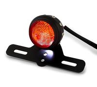 Alchemy Parts Nero Moto LED Posteriore Luce Stop Posteriore con Supporto