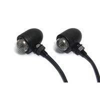 Alchemy Parts Nero Opaco Custom Alluminio LED Moto Indicatori/Frecce