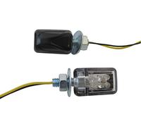 Alchemy Parts Universale Moto Omologato Nero Micro Frecce LED Frecce