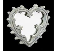 Alchemy Specchio Tascabile - Gotico Heart Cuore a Mano per Cosmesi