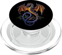 Alchemy Wyverex - Drago magico gotico cifrario PopSockets PopGrip per MagSafe