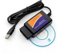 Alchiauto ELM 327 USB elm327 OBD2 V1.5 Diagnostic Cable Interface Scanner (Elm usb)