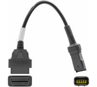 Alchiauto OBD 4 Pin Moto Adattatore 4Pin OBD2 Motorrad Moto Cavo compatibile per Ducati Connettore per Diavel/Multistrada 1200/Panigale 1199/Monster 696/796/1100 OBDII Can Moto