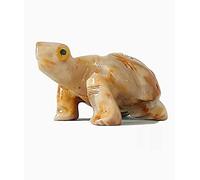 ALCHIMIA- Animali pietra steatite provenienza Peru' realizzato a mano cm.4 (TARTARUGA)