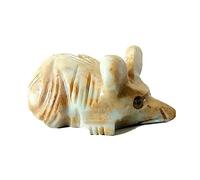 ALCHIMIA- Animali pietra steatite provenienza Peru' realizzato a mano cm.4 TOPO