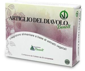 Alchimia Benoit ARTIGLIO DEL DIAVOLO BENOIT 60 COMPRESSE DA 500 MG